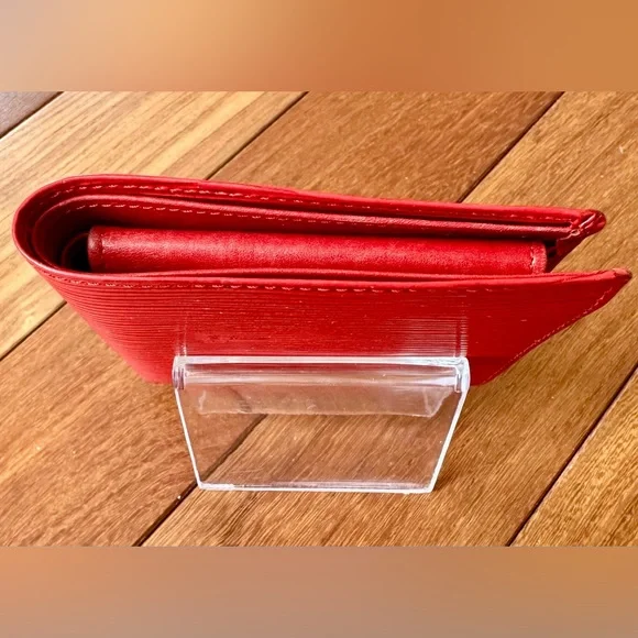 Louis Vuitton ScarletRed Epi Leather Wallet MI0975 - Picture 6 of 16